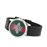 Gucci G Timeless Quartz Green & Red Dial Black Leather Strap Watch For Men - YA1264149 Authentic Buy Shop Now