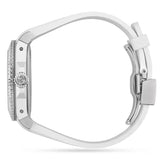 Gucci Dive Quartz White Dial White Rubber Strap Watch For Men - YA136337 Authentic Buy Shop Now