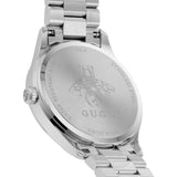 Gucci G Timeless Quartz Pink Dial Silver Steel Strap Watch for Women - YA1265033 Authentic Buy Shop Now