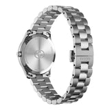 Gucci G Timeless Diamonds Mother of Pearl Pink Dial Silver Steel Strap Watch for Women - YA1265062 Authentic Buy Shop Now
