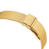 Gucci G-Frame Mother of Pearl Dial Yellow Gold Mesh Bracelet Watch For Women - YA147410 Authentic Buy Shop Now