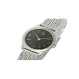Calvin Klein Minimal Grey Dial Silver Mesh Bracelet Watch for Women - K3M53154 Authentic Buy Shop Now