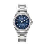 Tag Heuer Aquaracer Quartz Blue Dial Silver Steel Strap Watch for Men - WAY1112.BA0928 Authentic Buy Shop Now