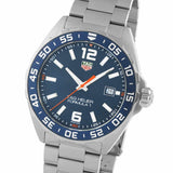 Tag Heuer Formula 1 Quartz Blue Dial Silver Steel Strap Watch for Men - WAZ1010.BA0842 Authentic Buy Shop Now