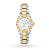 Tag Heuer Aquaracer Diamonds Mother of Pearl Dial Two Tone Steel Strap Watch for Women - WBD1421.BB0321 Authentic Buy Shop Now