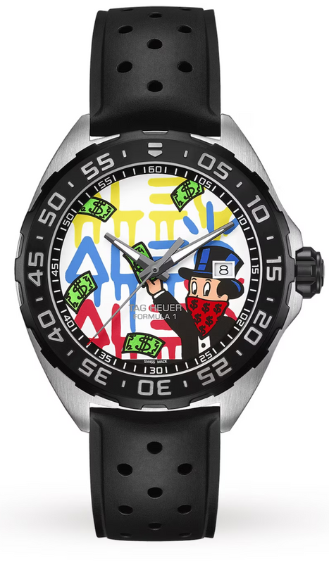 Tag Heuer Formula 1 Alec Monopoly White Dial Watch for Men - WAZ1119.FT8023 Authentic Buy Shop Now