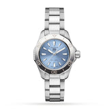 Tag Heuer Aquaracer Professional 200 Quartz Blue Dial Silver Steel Strap Watch for Women - WBP1415.BA0622 Authentic Buy Shop Now