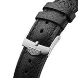 Tag Heuer Carrera Chronograph 60th Anniversary Silver Dial Black Leather Strap Watch for Men - CBK221H.FC8317 Authentic Buy Shop Now
