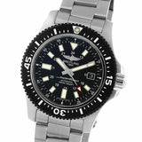 Breitling Superocean II Special 44mm Black Dial Silver Steel Strap Watch for Men - Y1739310/BF45/162A Authentic Buy Shop Now