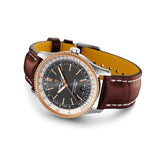 Breitling Navitimer 1 Automatic 41mm Black Dial Brown Leather Strap Mens Watch - U17326211M1P1 Authentic Buy Shop Now