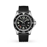 Breitling Superocean II 44mm Black Dial Black Rubber Strap Watch for Men - A17367D71B1S2 Authentic Buy Shop Now