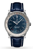 Breitling Navitimer Automatic 41mm Blue Leather Strap Mens Watch - A17326211C1P3 Authentic Buy Shop Now