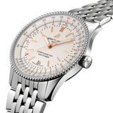 Breitling Navitimer Automatic 41mm White Dial Stainless Steel Mens Watch - A17326211G1A1 Authentic Buy Shop Now