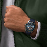 Breitling Superocean Heritage B20 Automatic 42 Blue Dial Blue Mesh Bracelet Watch for Men - UB2010161C1S1 Authentic Buy Shop Now