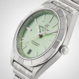 Breitling Chronomat Automatic 36 Green Dial Silver Steel Strap Watch for Women - A10380101L1A1 Authentic Buy Shop Now