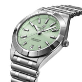 Breitling Chronomat 32 Diamonds Green Dial Silver Steel Strap Watch for Women - A77310101L1A1 Authentic Buy Shop Now