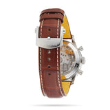 Breitling Navitimer B01 Chronograph 41 White Dial Brown Leather Strap Watch for Men - AB0139211G1P1 Authentic Buy Shop Now