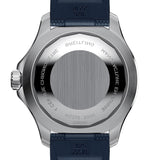 Breitling Superocean Automatic 44 Blue Dial Blue Rubber Strap Watch for Men - A17376211C1S1 Authentic Buy Shop Now