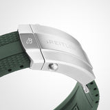 Breitling Superocean Automatic 44 Green Dial Green Rubber Strap Watch for Men - A17376A31L1S1 Authentic Buy Shop Now