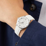 Breitling Superocean Automatic 36 White Dial White Rubber Strap Watch for Men - A17377211A1S1 Authentic Buy Shop Now