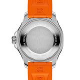 Breitling Superocean Automatic 36 Orange Dial Orange Rubber Strap Watch for Men - A17377211O1S1 Authentic Buy Shop Now