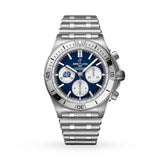 Breitling Chronomat B01 42 Six Nations Scotland Blue Dial Silver Steel Strap Watch for Men - AB0134A51C1A1 Authentic Buy Shop Now