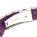 Marc Jacobs Pelly Purple Dial Purple Silicone Strap Watch for Women - MBM2515 Authentic Buy Shop Now