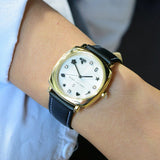 Marc Jacobs Mandy White Dial Black Leather Strap Watch for Women - MJ1564 Authentic Buy Shop Now