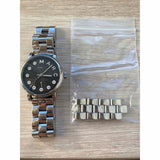 Marc Jacobs Blade Black Dial Silver Steel Strap Watch for Women - MBM8672 Authentic Buy Shop Now