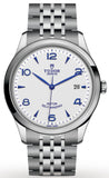 Tudor 1926 Automatic White Dial Silver Steel Strap Watch for Men - M91650-0005 Authentic Buy Shop Now