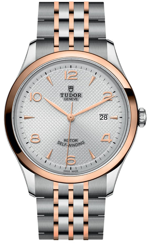 Tudor 1926 Automatic Silver Dial Two Tone Steel Strap Watch for Men - M91651-0001 Authentic Buy Shop Now