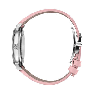 IWC Portofino Automatic Pink Dial Pink Leather Strap Watch for Women - IW357417 Authentic Buy Shop Now