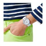 Tommy Hilfiger White Dial White Rubber Strap Watch for Women - 1781271 Authentic Buy Shop Now