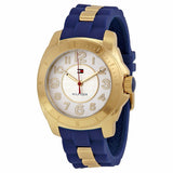 Tommy Hilfiger White Dial Two Tone Steel Strap Watch for Women - 1781307 Authentic Buy Shop Now