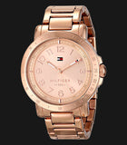 Tommy Hilfiger Bella Rose Gold Dial Rose Gold Steel Strap Watch for Women - 1781396 Authentic Buy Shop Now