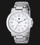Tommy Hilfiger White Dial Silver Steel Strap Watch for Women - 1781397 Authentic Buy Shop Now