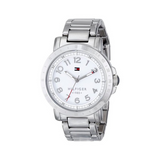 Tommy Hilfiger White Dial Silver Steel Strap Watch for Women - 1781397 Authentic Buy Shop Now
