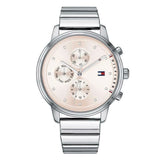 Tommy Hilfiger Blake Pink Dial Silver Steel Strap Watch for Women - 1781904 Authentic Buy Shop Now