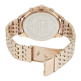 Tommy Hilfiger Ari Diamonds Silver Dial Rose Gold Steel Strap Watch for Women - 1781978 Authentic Buy Shop Now