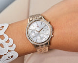Tommy Hilfiger Ari Diamonds Silver Dial Rose Gold Steel Strap Watch for Women - 1781978 Authentic Buy Shop Now