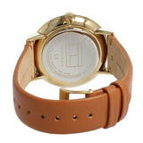 Tommy Hilfiger Jenna Quartz White Dial Brown Leather Strap Watch for Women - 1782073 Authentic Buy Shop Now