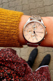 Tommy Hilfiger Whitney Chronograph Quartz Rose Gold Dial Rose Gold Steel Strap Watch For Women - 1782120 Authentic Buy Shop Now