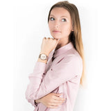 Tommy Hilfiger Whitney Chronograph Quartz Rose Gold Dial Rose Gold Steel Strap Watch For Women - 1782120 Authentic Buy Shop Now
