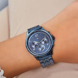 Tommy Hilfiger Harper Quartz Blue Dial Blue Steel Strap Watch For Women - 1782227 Authentic Buy Shop Now