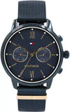 Tommy Hilfiger Blake Quartz Blue Dial Blue Mesh Bracelet Watch for Men - 1782305 Authentic Buy Shop Now