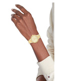 Tommy Hilfiger Joy Analog Gold Dial Gold Steel Strap Watch For Women - 1782536 Authentic Buy Shop Now