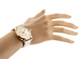 Tommy Hilfiger Brooke Quartz White Dial Cream Leather Strap Watch for Women - 1782022 Authentic Buy Shop Now