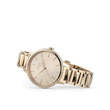 Hugo Boss Signature Gold Dial Gold Stainless Steel Strap Watch for Women - 1502540 Authentic Buy Shop Now