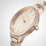 Hugo Boss Signature Gold Dial Gold Stainless Steel Strap Watch for Women - 1502540 Authentic Buy Shop Now