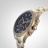 Hugo Boss Hera Blue Dial Gold Steel Strap Watch for Women - 1502566 Authentic Buy Shop Now